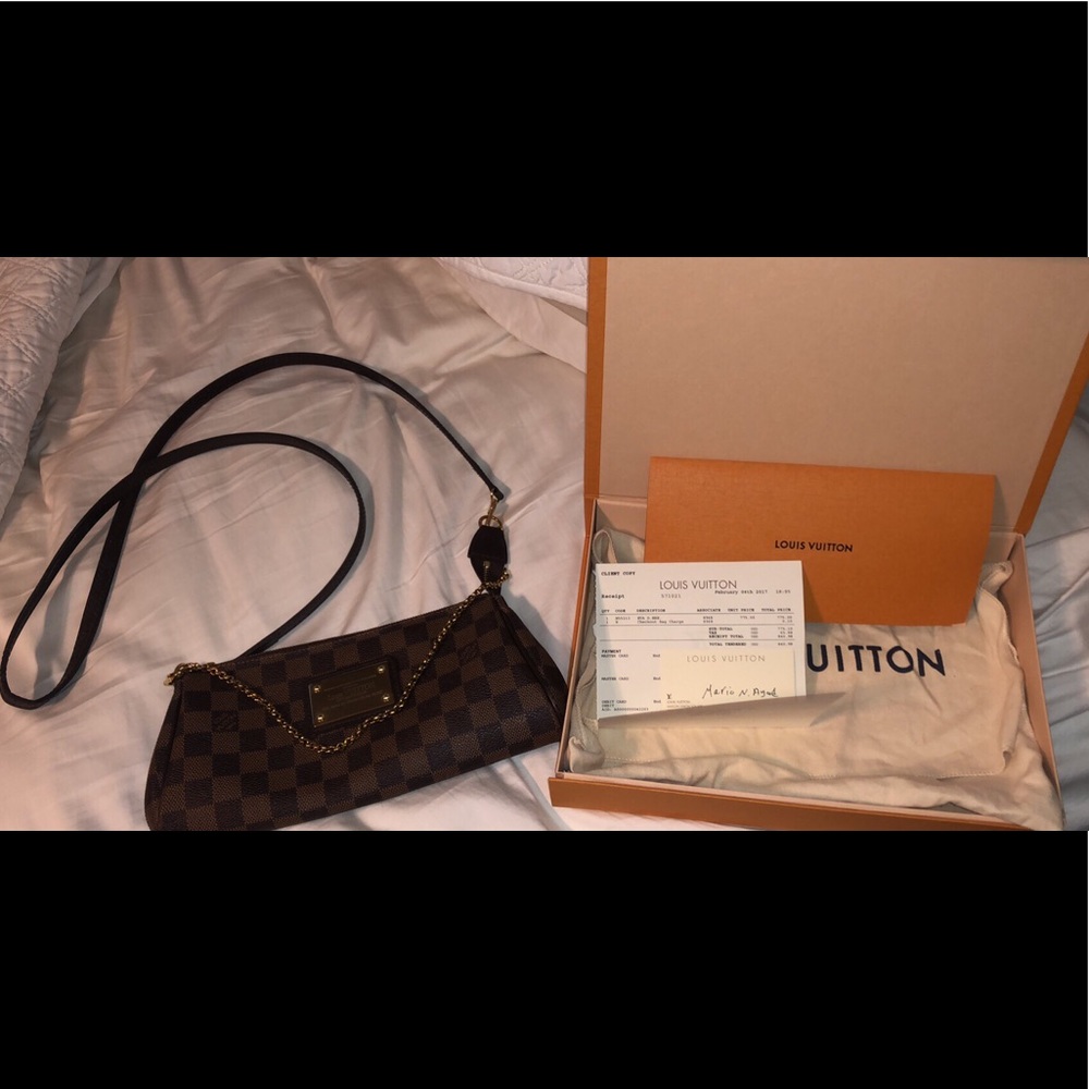 Louis Vuitton Eva Clutch Damier